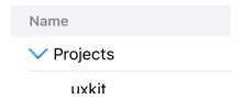 UXOutlineView on iOS